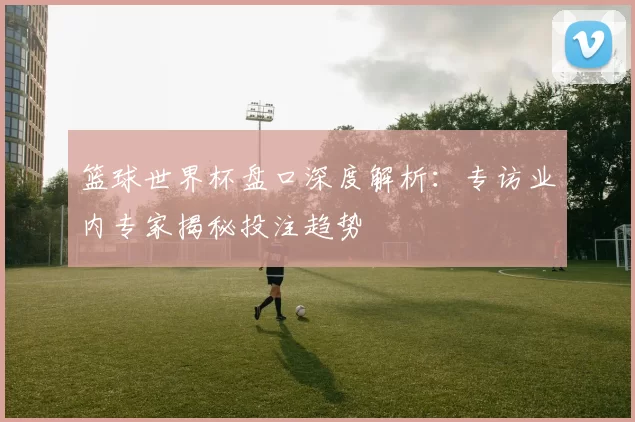 篮球世界杯盘口深度解析：专访业内专家揭秘投注趋势