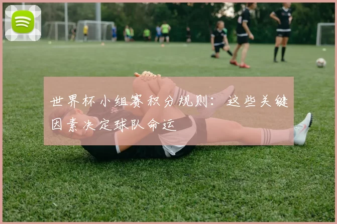 世界杯小组赛积分规则:这些关键因素决定球队命运