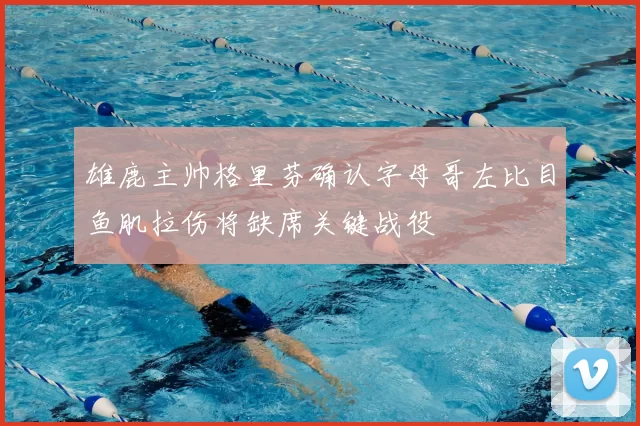 雄鹿主帅格里芬确认字母哥左比目鱼肌拉伤将缺席关键战役